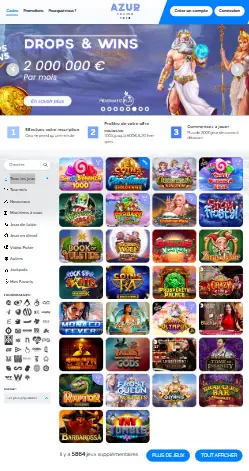 l'application et interface Betsson Casino