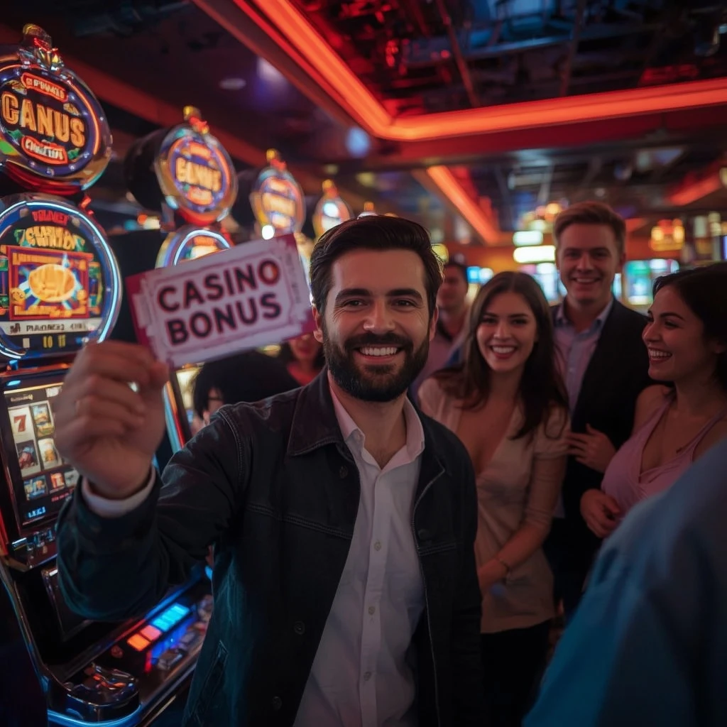 une personne tenant un bonus Betsson Casino
